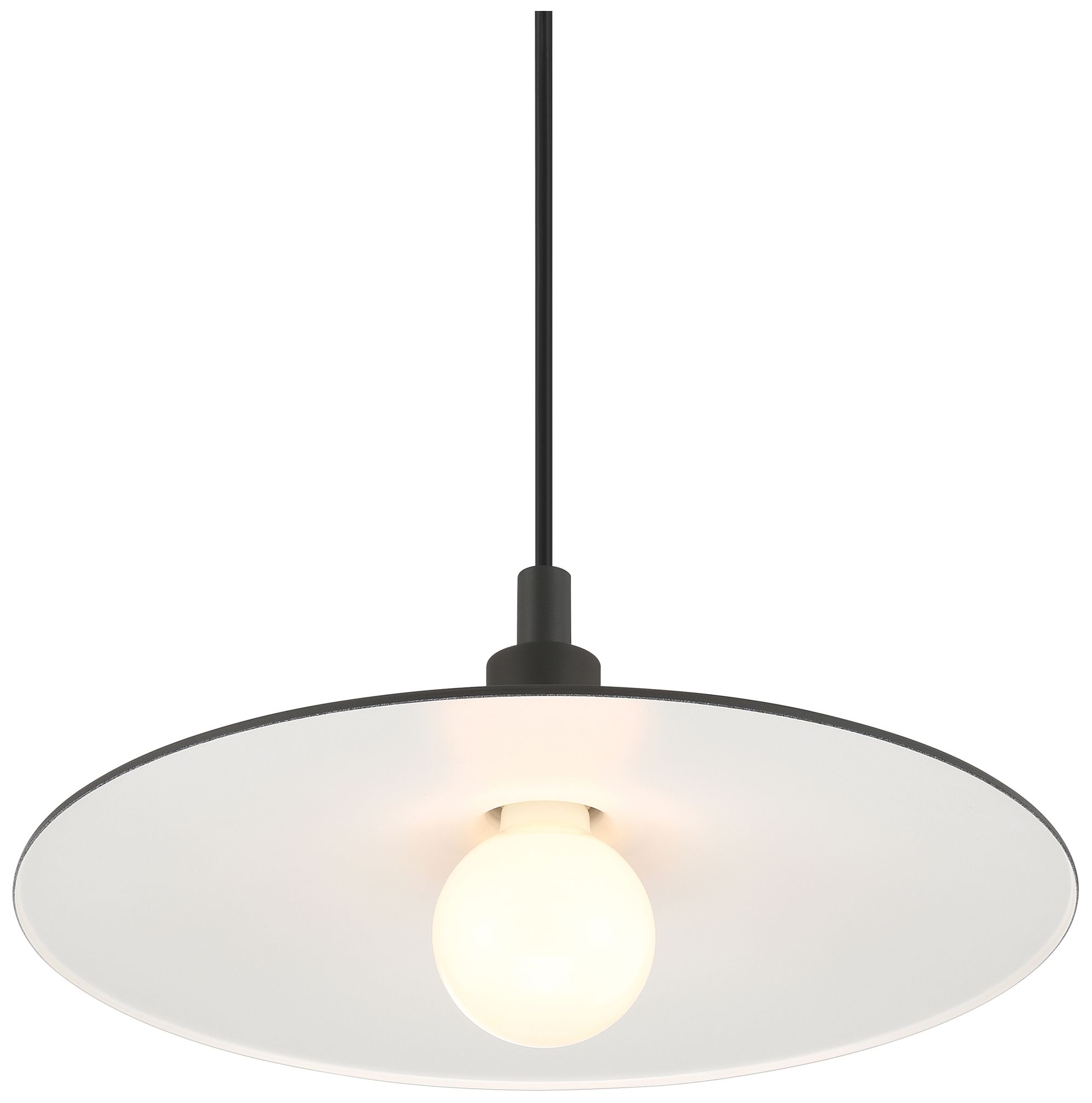 Image 2 Seoul 15" Wide Black Pendant more views