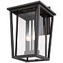 Seoul 18 3/4" High Oil-Rubbed Bronze Outdoor Wall Light