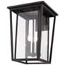 Seoul 22 3/4" High Oil-Rubbed Bronze Outdoor Wall Light
