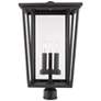 5_Seoul 23 3/4"H Oil-Rubbed Bronze 3-Light Outdoor Post Light more views