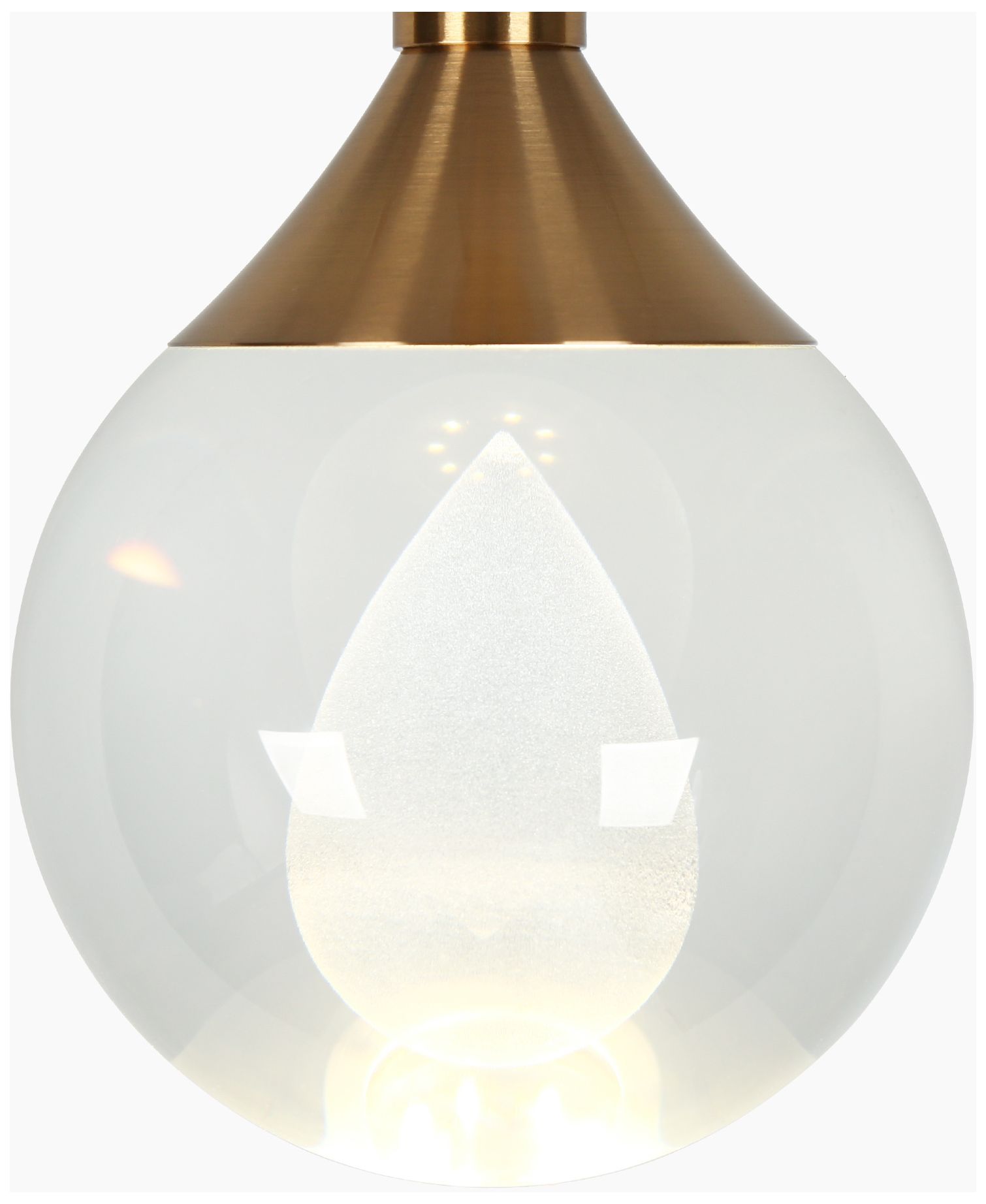 Sepear 1-Light Crystal Pendant Light - Made to Order