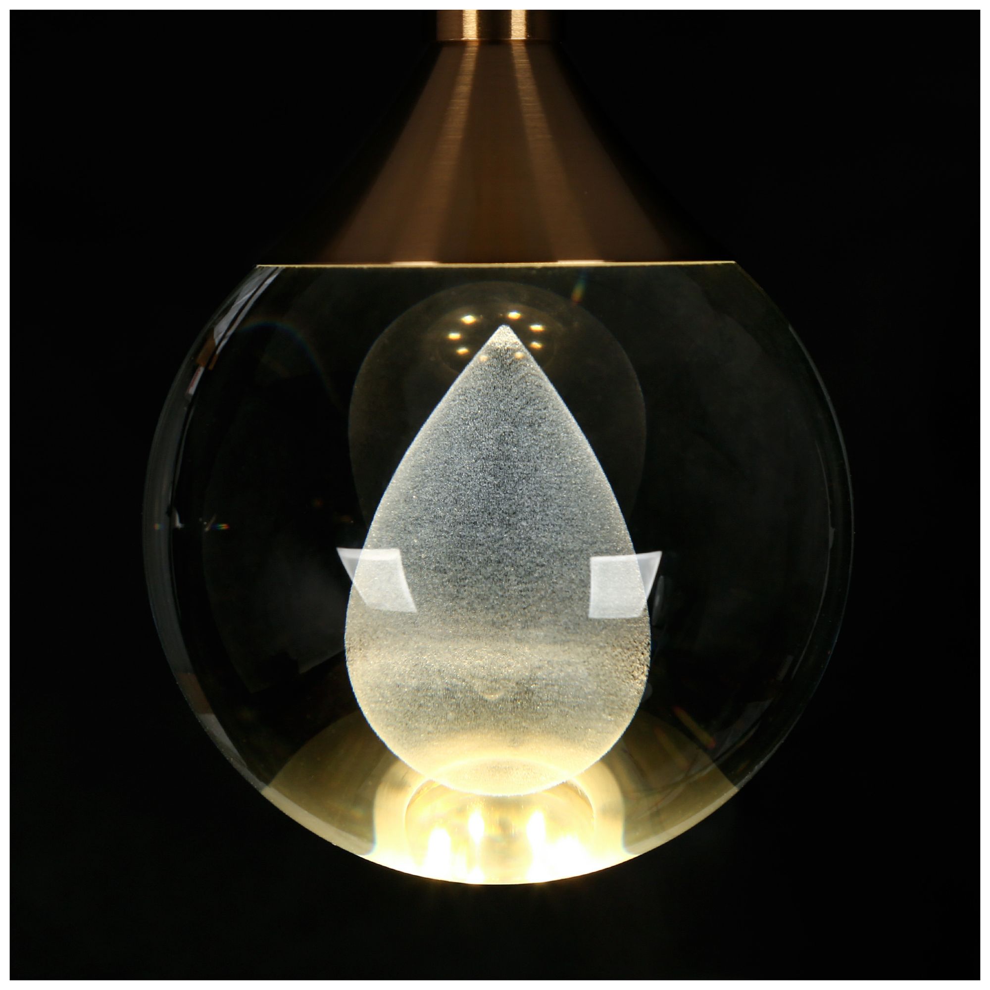 Sepear 1-Light Crystal Pendant Light - Made to Order