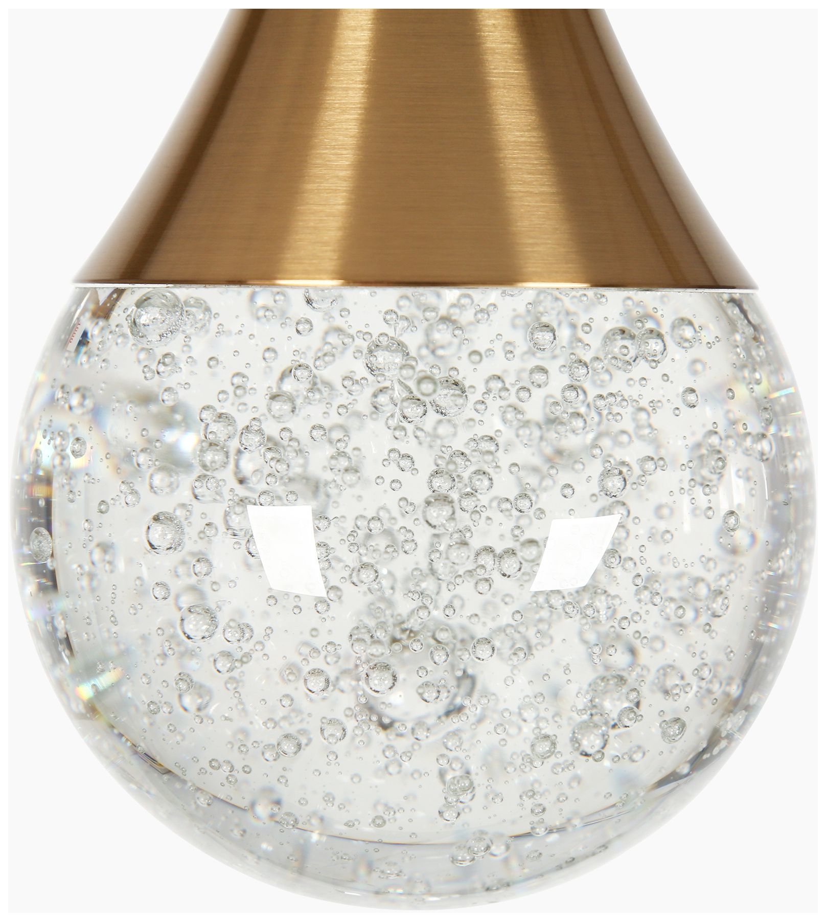 Sepear 1-Light LED Crystal Pendant Light