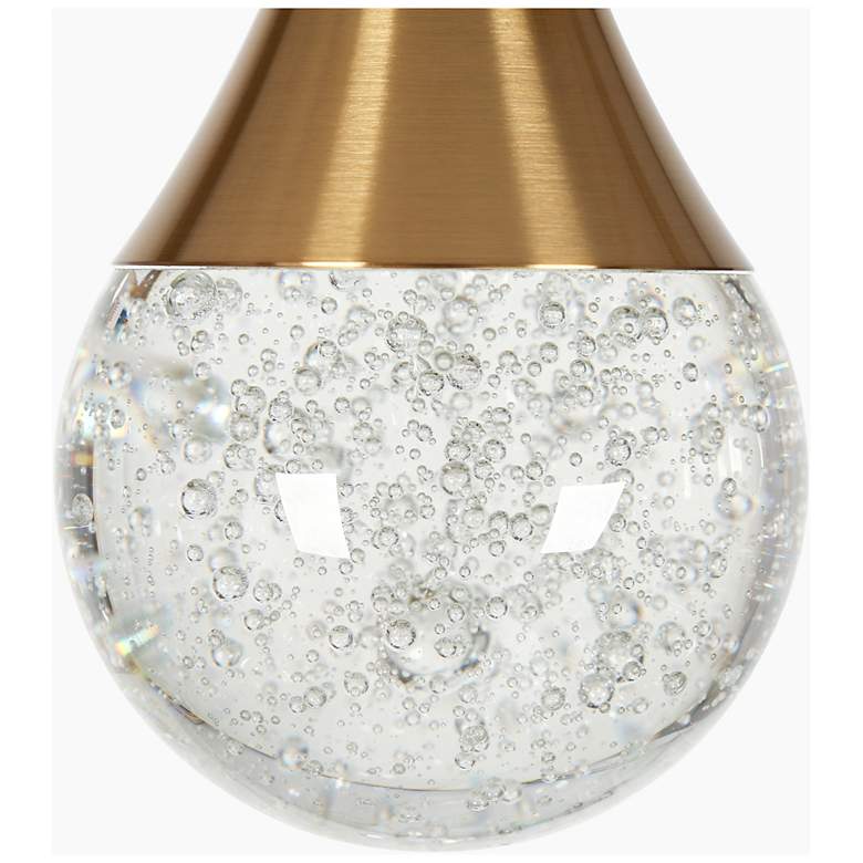 Image 5 Sepear 1-Light LED Crystal Pendant Light more views