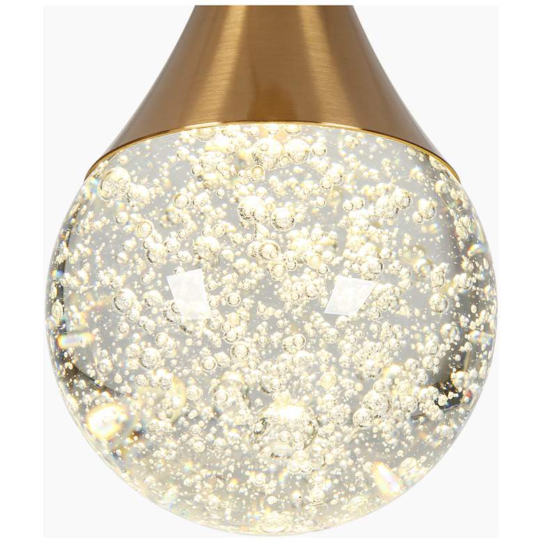 Image 6 Sepear 1-Light LED Crystal Pendant Light more views