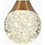 6_Sepear 1-Light LED Crystal Pendant Light more views