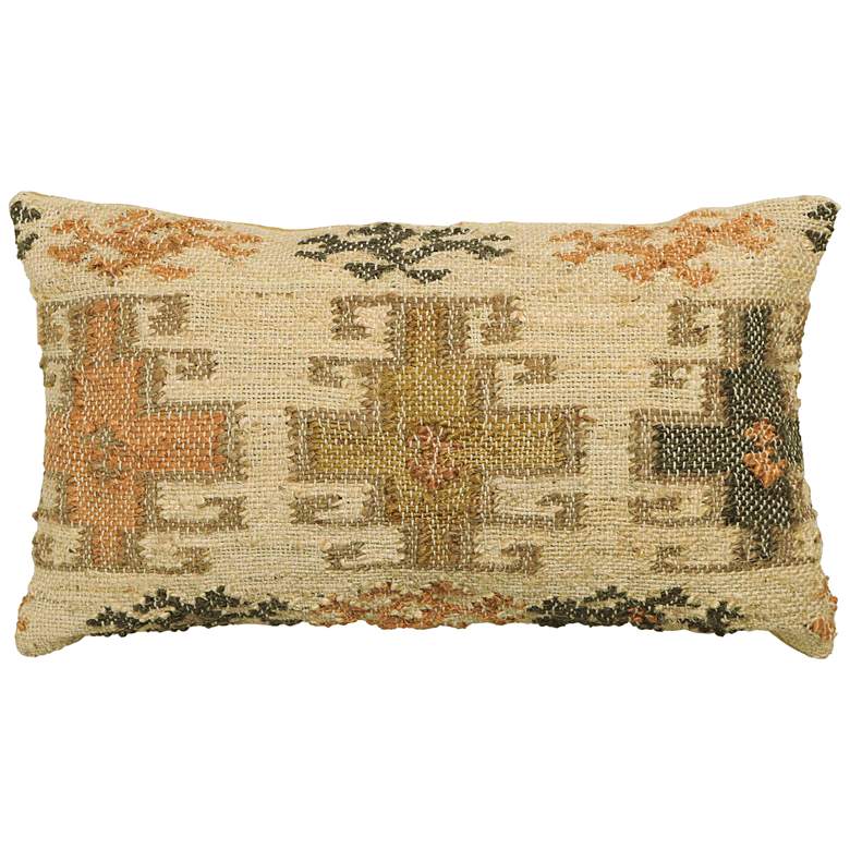 Image 1 Sephine Multi-Color 24" x 14" Rectangular Accent Pillow