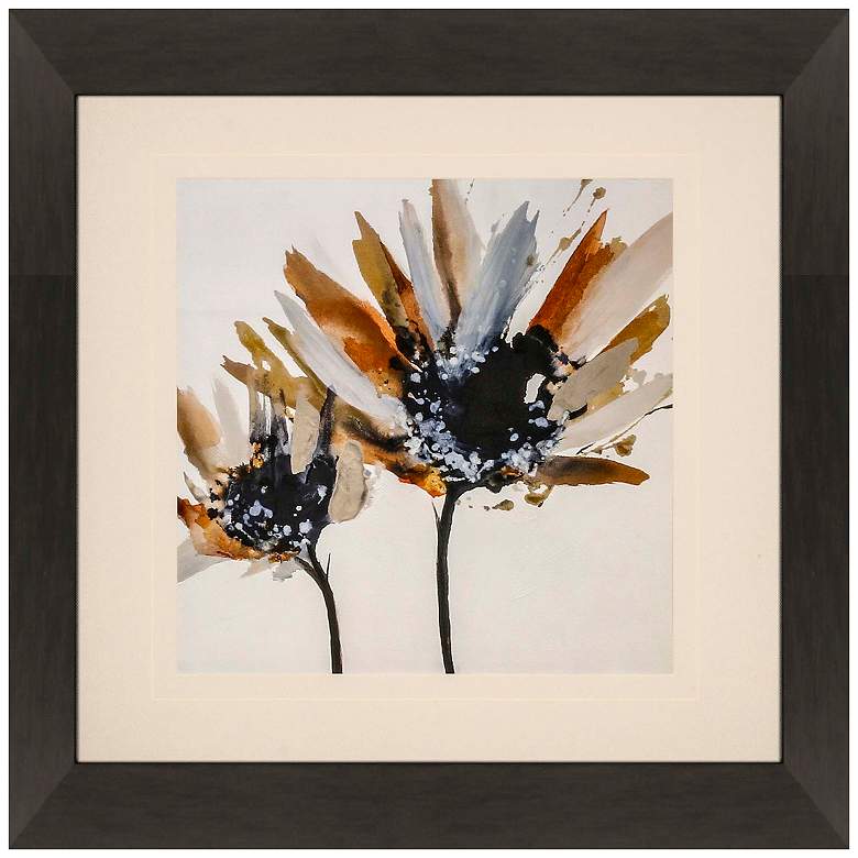 Image 1 Sepia Bloom II 34"W x 34"H Framed Art