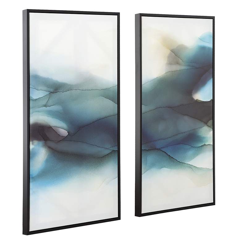 Image 6 September Desert 49"H 2-Piece Framed Canvas Wall Art Set more views