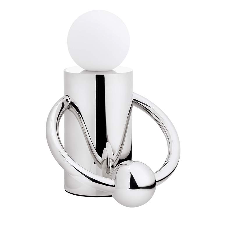 Image 3 Septum 10 1/2" High Chrome LED Accent Table Lamp more views