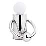 3_Septum 10 1/2" High Chrome LED Accent Table Lamp more views