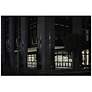 3_Sera 13.1" High Silver Up and Downlight LED Outdoor Wall Sconce more views