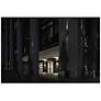 4_Sera 13.1" High Silver Up and Downlight LED Outdoor Wall Sconce more views