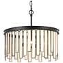 2_Sera 3-Light 16.1" Wide Tiffany Glass Chandelier