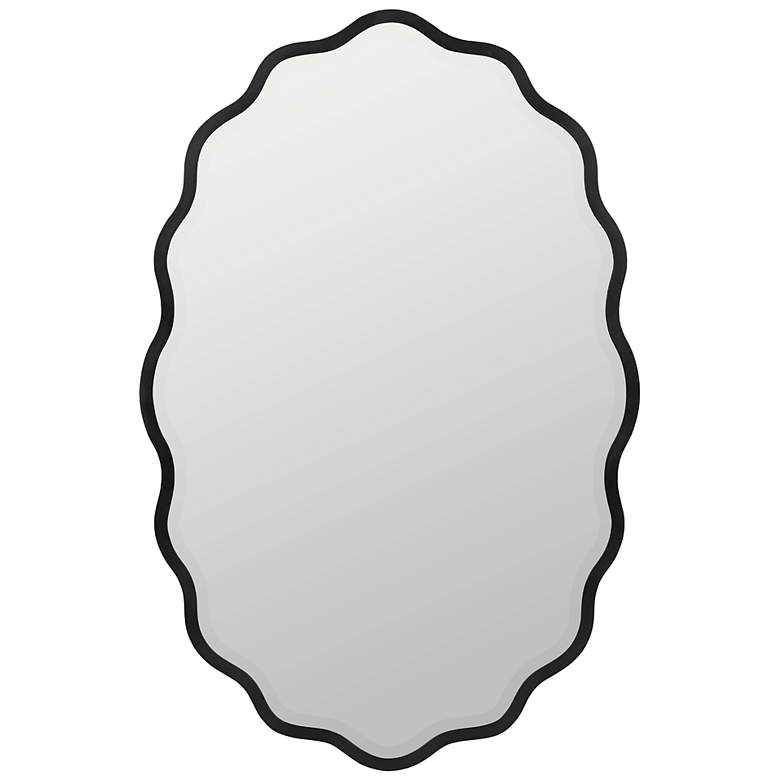 Image 1 Serafina Black Wall Mirror