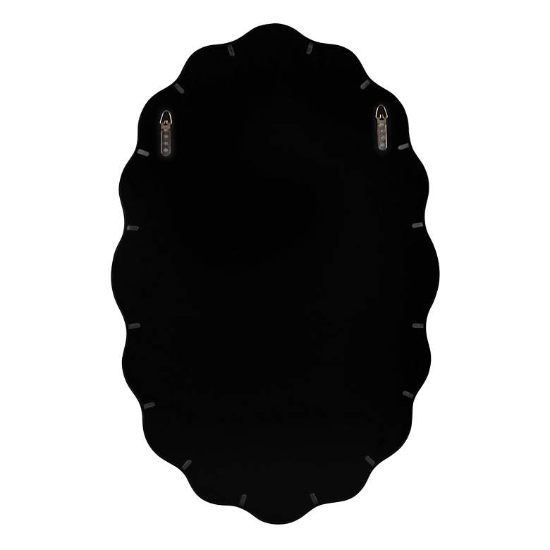 Image 4 Serafina Black Wall Mirror more views