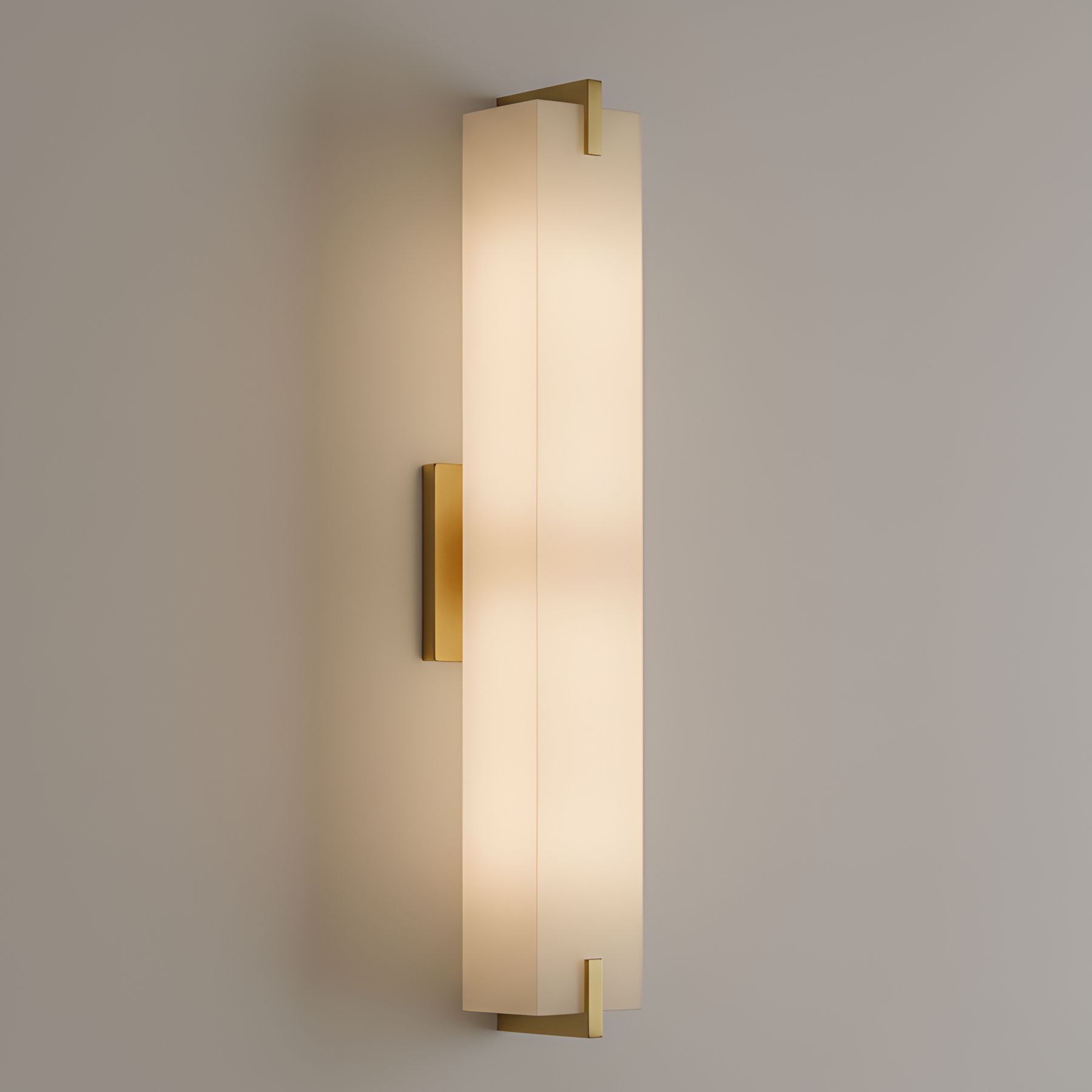 Thumbnail1 of Seraphine 2-Light Brushed Gold Vanity Light