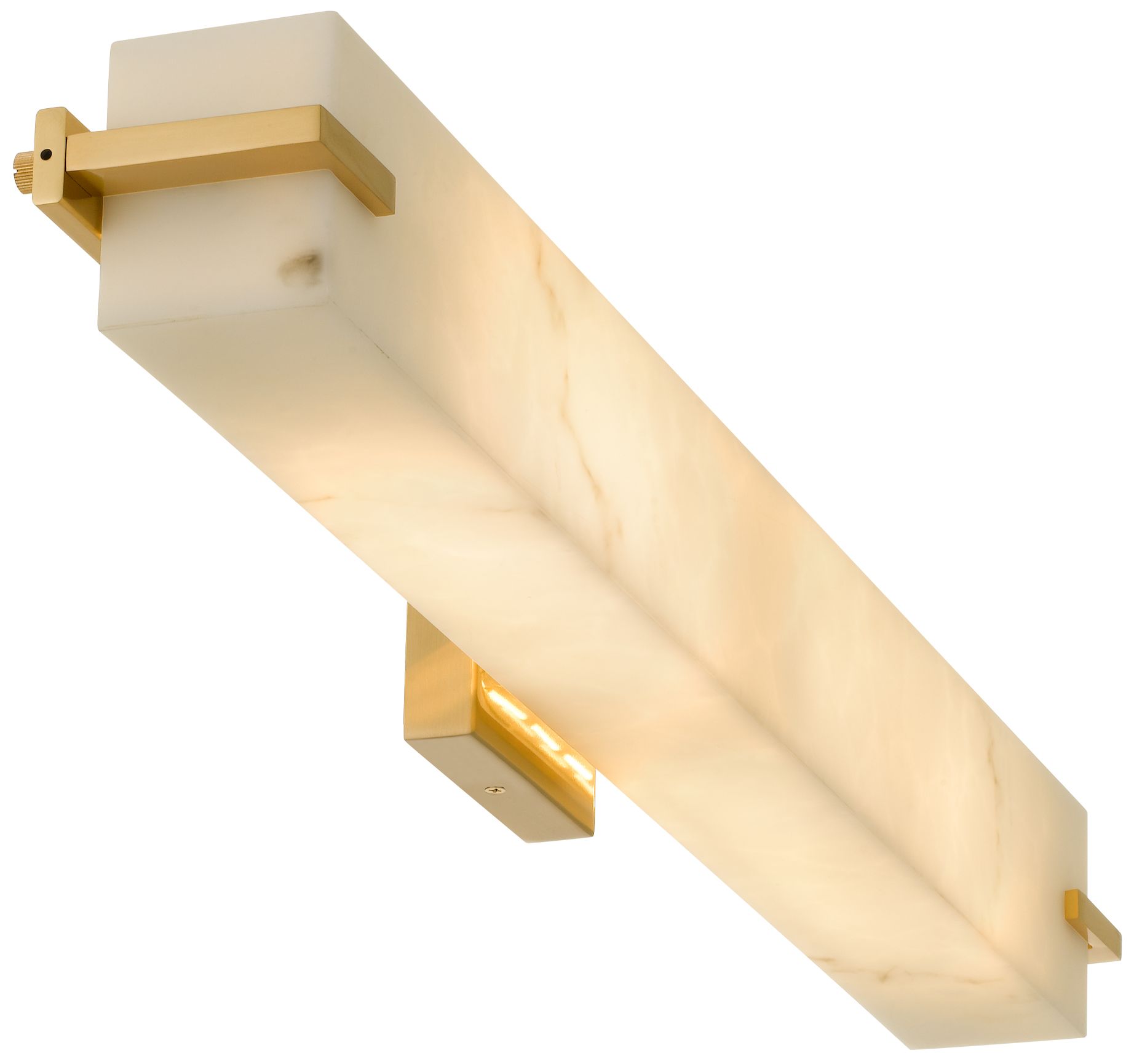 Seraphine 2-Light Brushed Gold Vanity Light