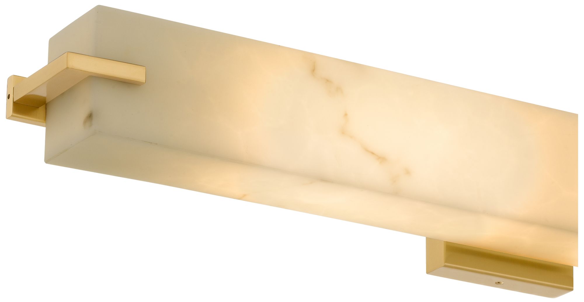 Seraphine 2-Light Brushed Gold Vanity Light