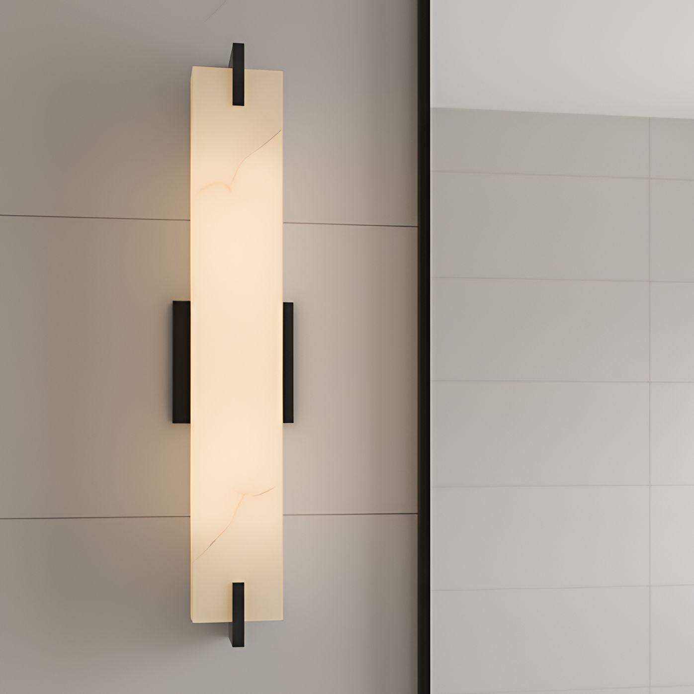 Thumbnail1 of Seraphine 2-Light Matte Black Vanity Light