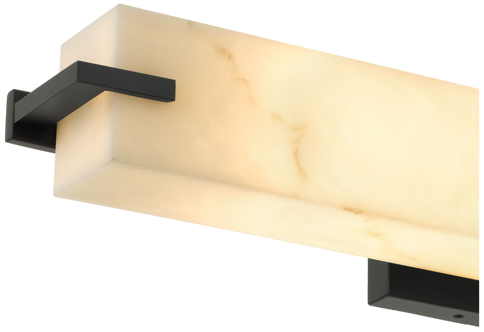 Seraphine 2-Light Matte Black Vanity Light