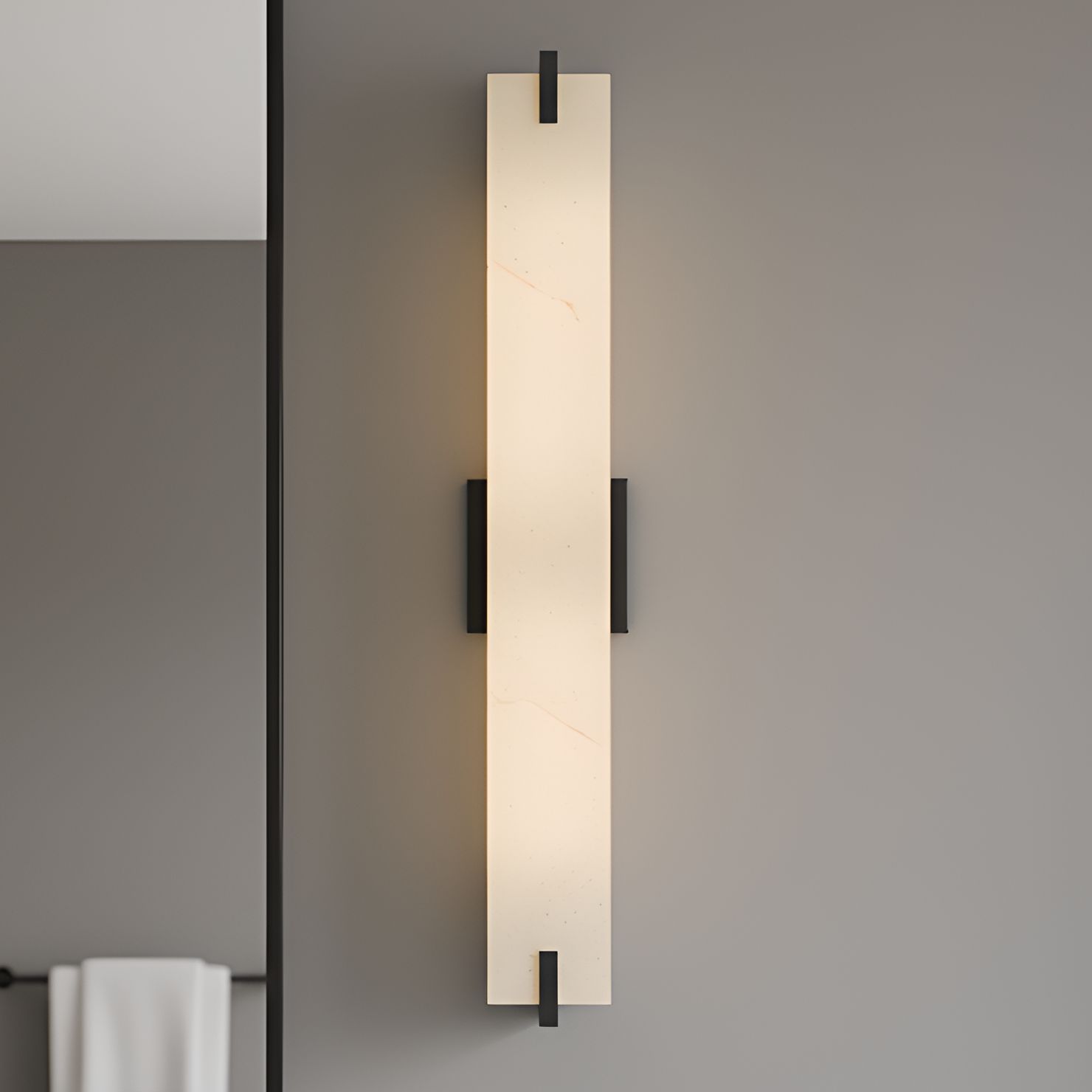 Thumbnail1 of Seraphine 2-Light Matte Black Vanity Light