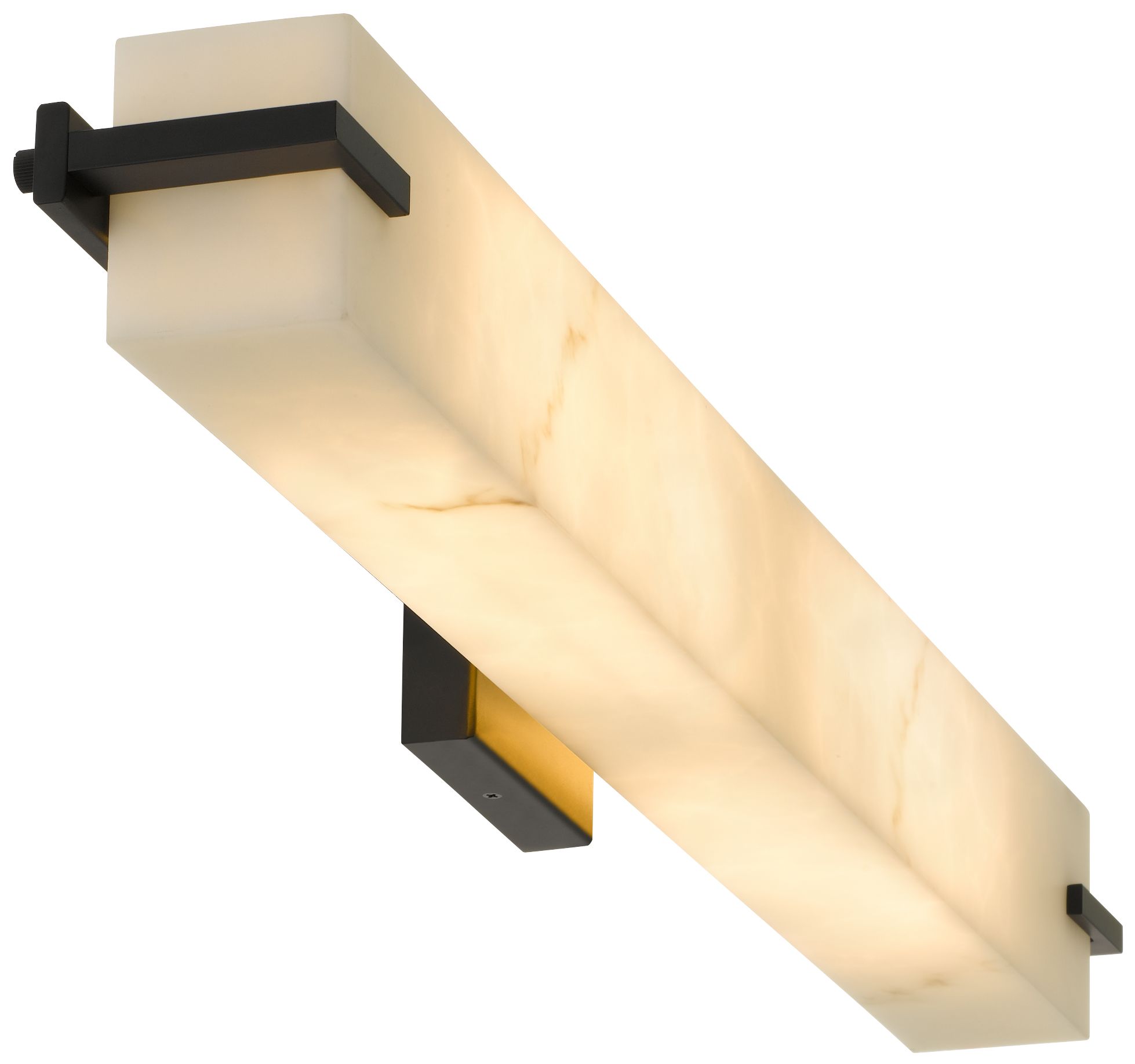 Seraphine 2-Light Matte Black Vanity Light