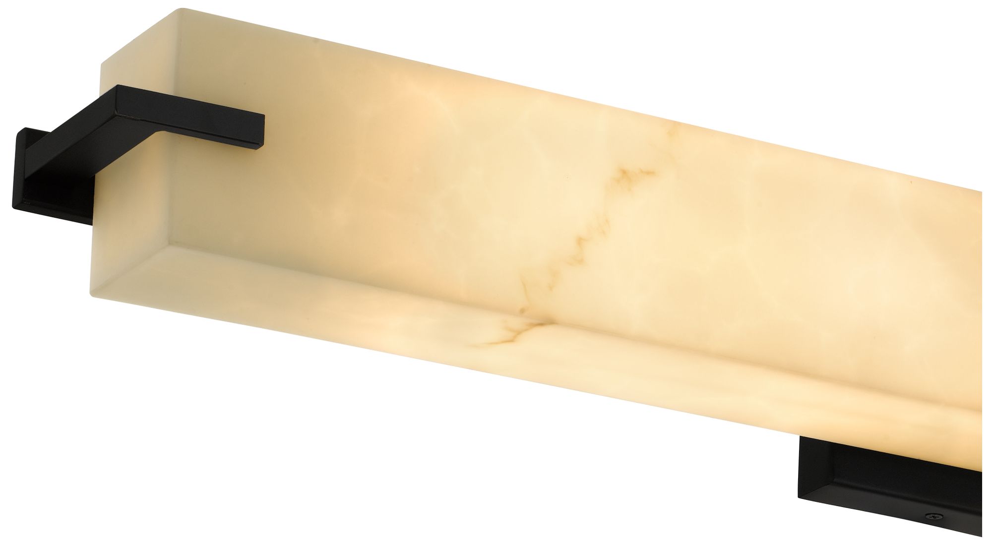 Seraphine 2-Light Matte Black Vanity Light