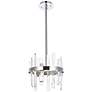 2_Serena 12"W Chrome 6-Light Mini Pendant with Clear Crystal