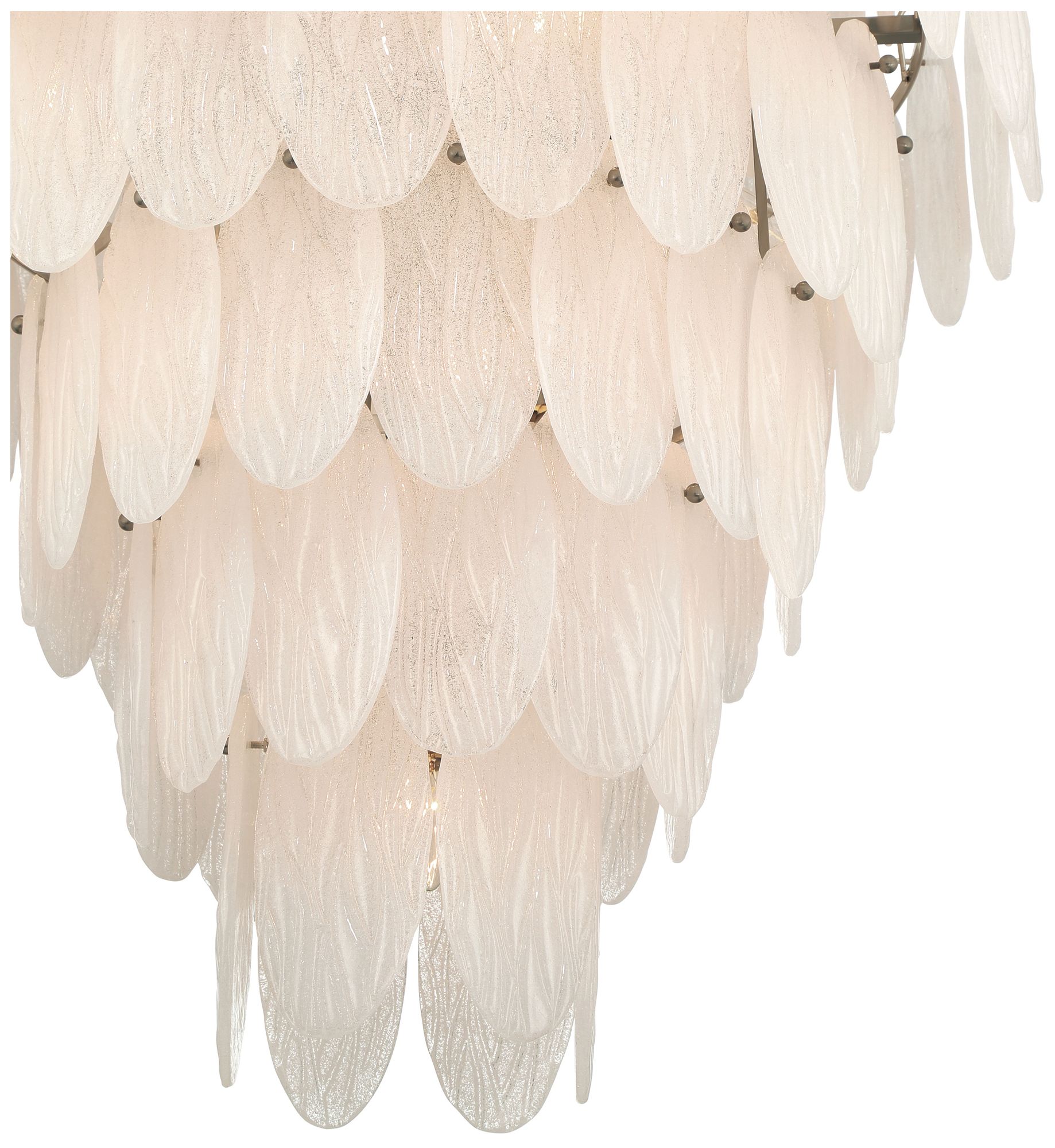 Image 4 Serena 25" Wide 19-Light Satin Nickel Chandelier more views