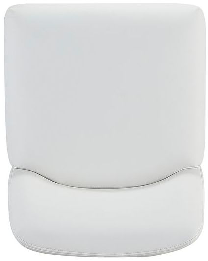 Serena 26 1/4" White Faux Leather Counter Stool