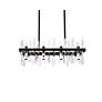 Thumbnail4 of Serena 30" Crystal Rectangle Chandelier In Black more views