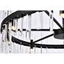 5_Serena 36" Wide Black with Crystal 16-Light Chandelier more views
