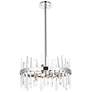 2_Serena 57 1/2" Wide Chrome Crystal 10-Light Mini Pendant