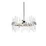 4_Serena 57 1/2" Wide Chrome Crystal 10-Light Mini Pendant more views