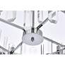7_Serena 57 1/2" Wide Chrome Crystal 10-Light Mini Pendant more views