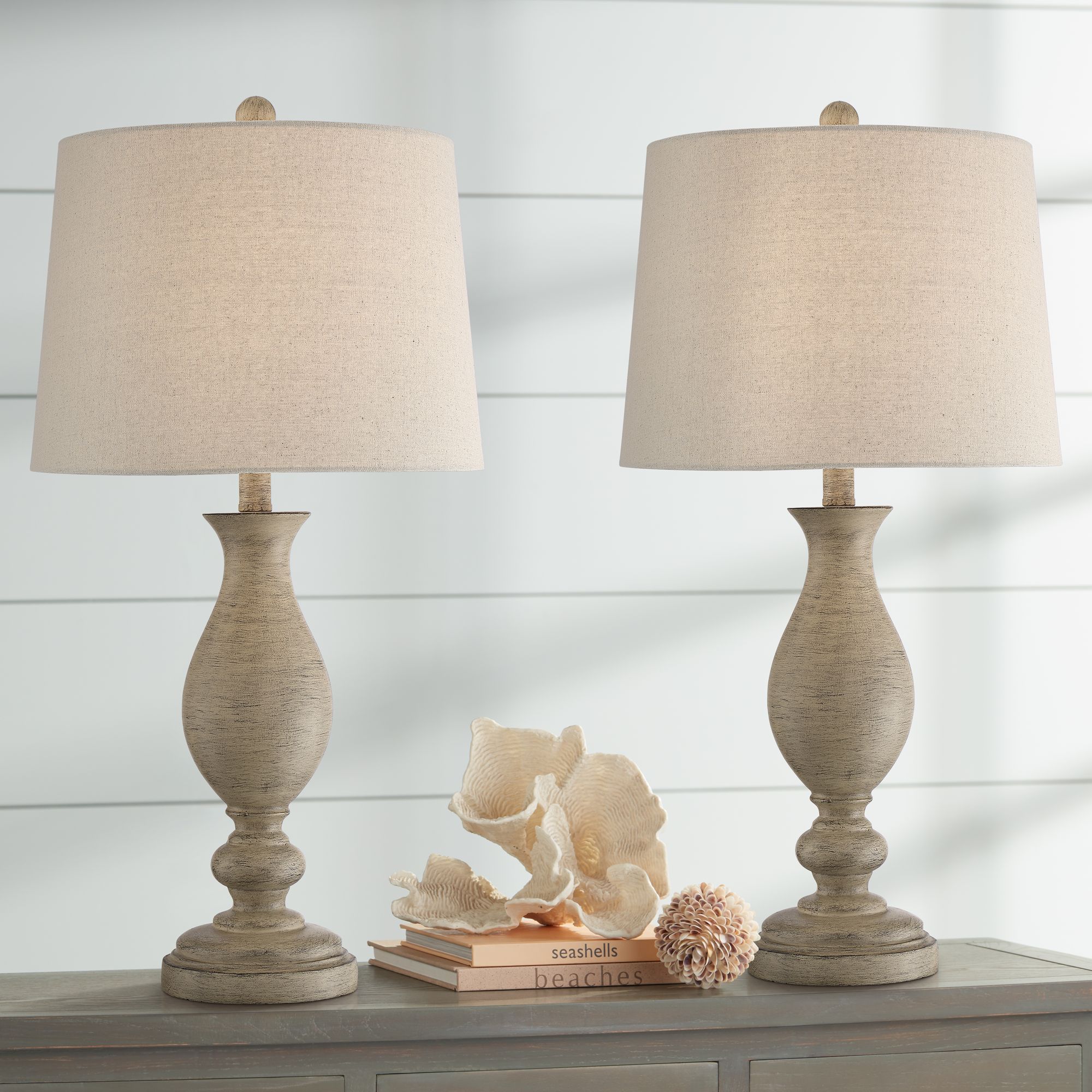 wood lamp sets