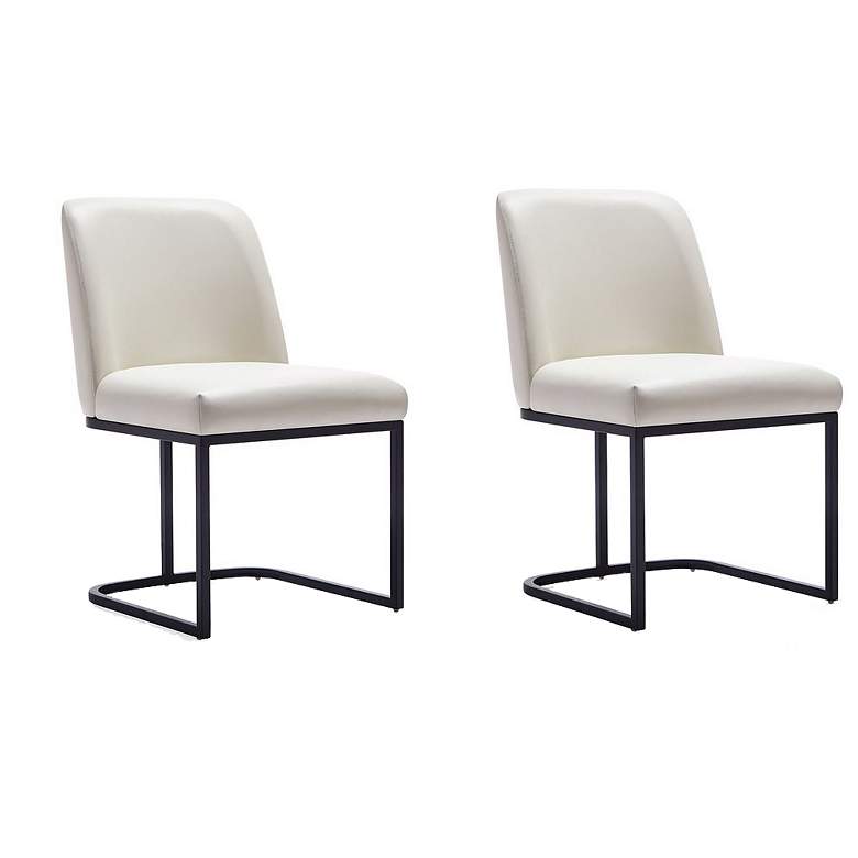 Image 1 Serena Dining Chair in Cream (Set of 2)