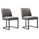 Serena Dining Chair in Grey (Set of 2)