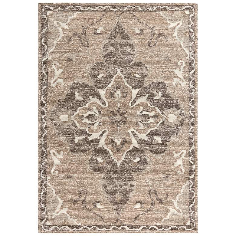Image 2 Serena SNA925 5'x7'6" Brown Rectangular Area Rug