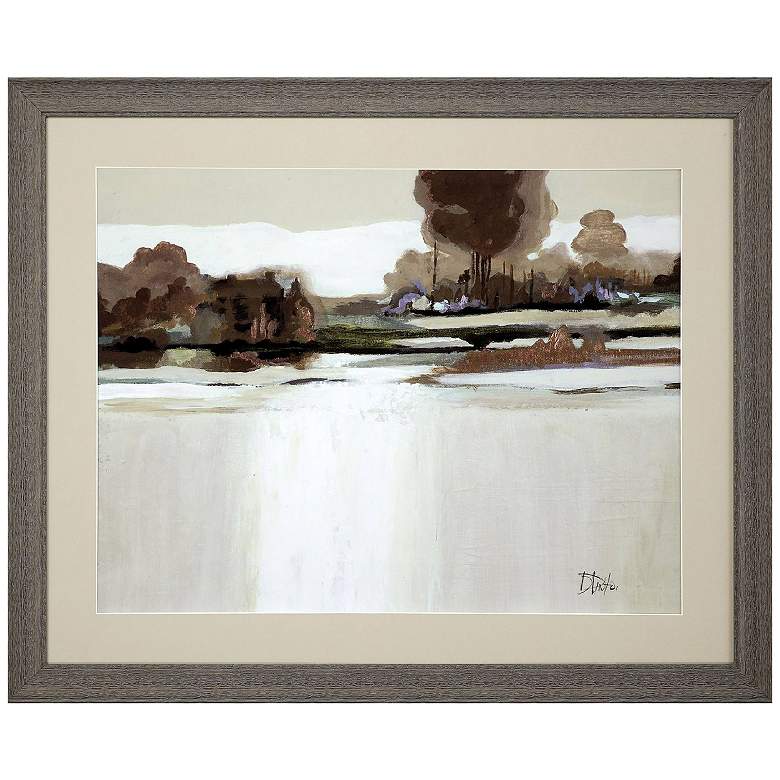 Image 3 Serene Day 35"W x 29"H Framed Art