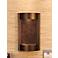 Serene Waters 36" High Featherstone Bronze LED Wall Fountain