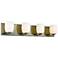 Serenity 26" Wide Antique Brass 4-Light Bath Light