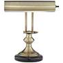 Serenity Antique Brass Adjustable Piano Desk Lamps Set of 2