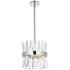 Serephina 12" Wide Chrome Crystal 6-Light Mini Pendant