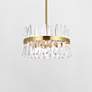 2_Serephina 20" Wide Satin Gold Crystal 10-Light Pendant