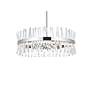 4_Serephina 32" Wide Chrome Crystal 16-Light Drum Chandelier more views