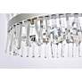 7_Serephina 32" Wide Chrome Crystal 16-Light Drum Chandelier more views