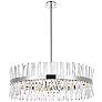 2_Serephina 36" Wide Chrome Crystal 16-Light Drum Chandelier