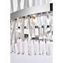 5_Serephina 36" Wide Chrome Crystal 16-Light Drum Chandelier more views
